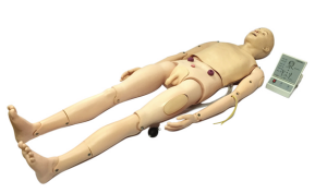 Advanced Adult Nursing and CPR Training Manikin | JY-H138 Full-Body Simulation Model