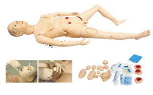Advanced Full-Function Elderly Nursing Manikin (Male) – JY/H220A